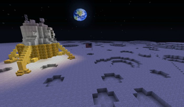 Как в minecraft сделать портал на луну Как в minecraft сделать портал на луну