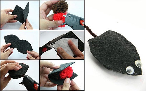 Игрушка для кошки как сделать своими руками Игрушка для кошки как сделать своими руками